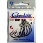 Крючок офсетный Gamakatsu Worm Hook 314MB №1/0